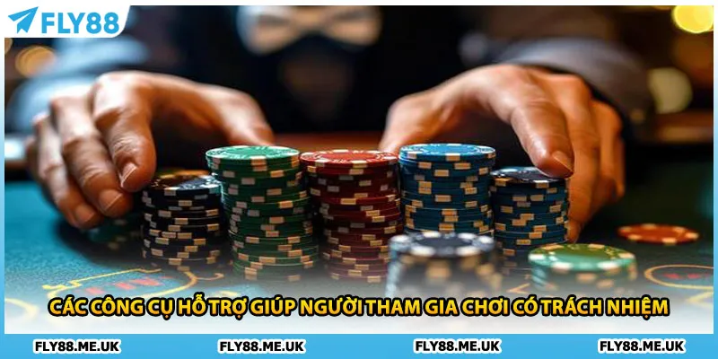 Các công cụ hỗ trợ giúp người tham gia chơi có trách nhiệm