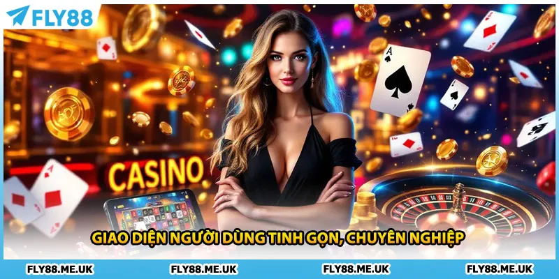 Giao diện người dùng tinh gọn, chuyên nghiệp 